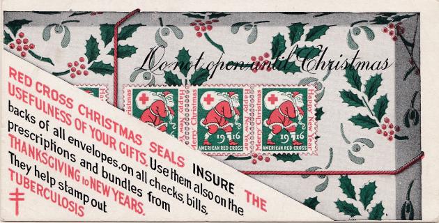 1916 Christmas Seal Ink Blotter