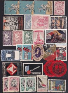 Belgium Events, Exposition Poster Stamps