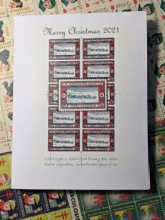 2021 CS&CSS Christmas Seal Christmas Card front
