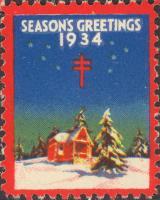 1934 US Christmas Seal