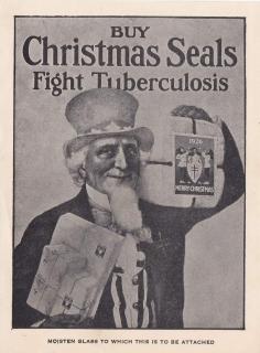 1926 US Christmas Seal Window Labe