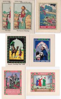 Indian TB Christmas Seal Greeting Cards