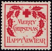1907 type 2 US National Christmas Seal