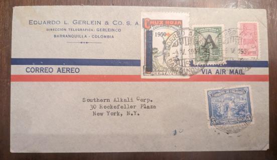 Colombian TB Seal Tied On Cover