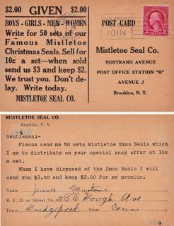 1926 generic use of the term "Christmas Seal"
