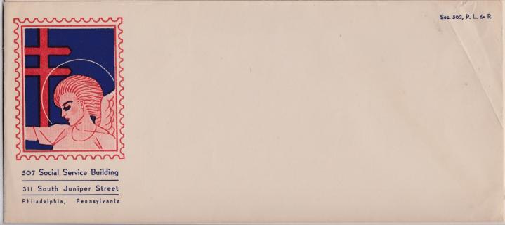 1939 Christmas Seal Envelope