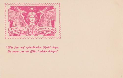 Early Swedish TB Postcard