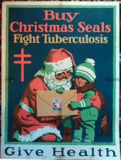 1923 Christmas Seal Poster