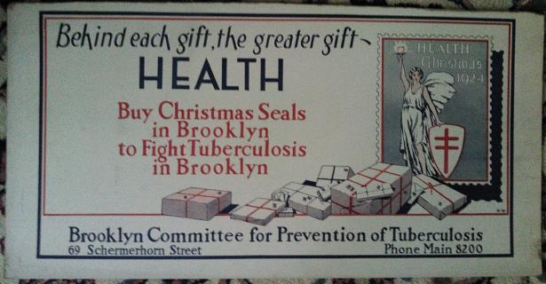 1924 Christmas Seal Poster