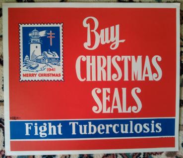 1941 Christmas Seal Poster