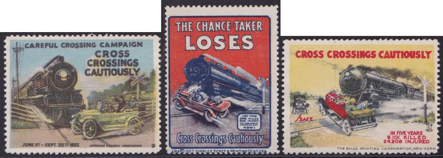 Poster Stamp - Train Safety
