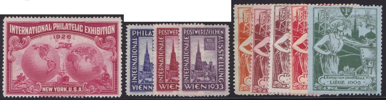 Poster Stamps - Fairs & Exhibitions