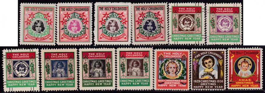 1928-40 Holy Childhood Christmas Seals