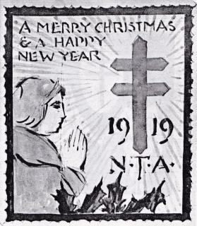 1919 Christmas Seal Original Art - Essay