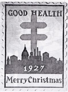 1927 Christmas Seal Original Art - Essay