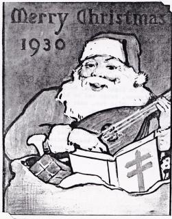 1930 Christmas Seal Original Art - Essay