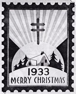 1933 Christmas Seal Original Art - Essay